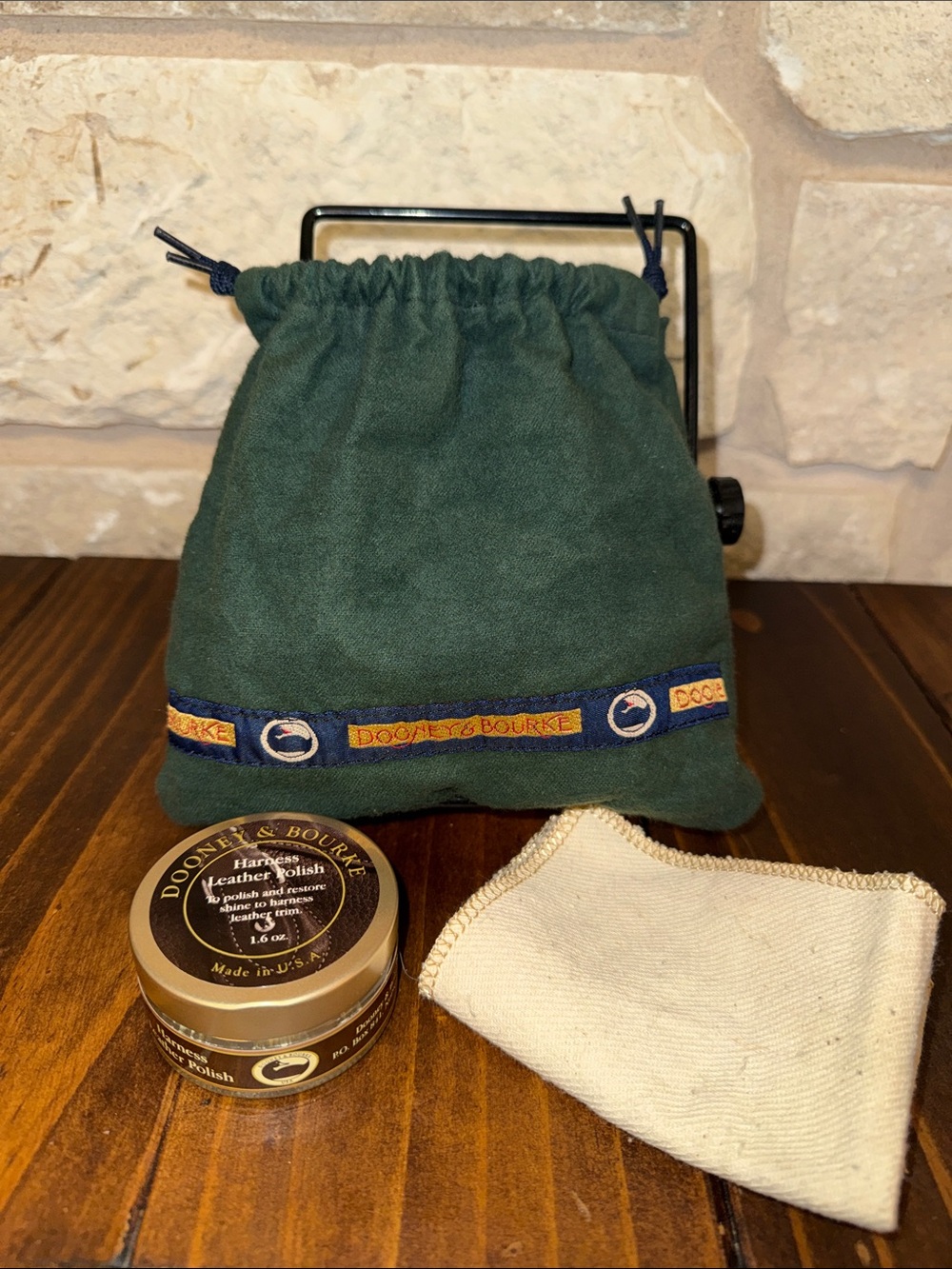 Vintage Dooney & Bourke harness leather polish kit